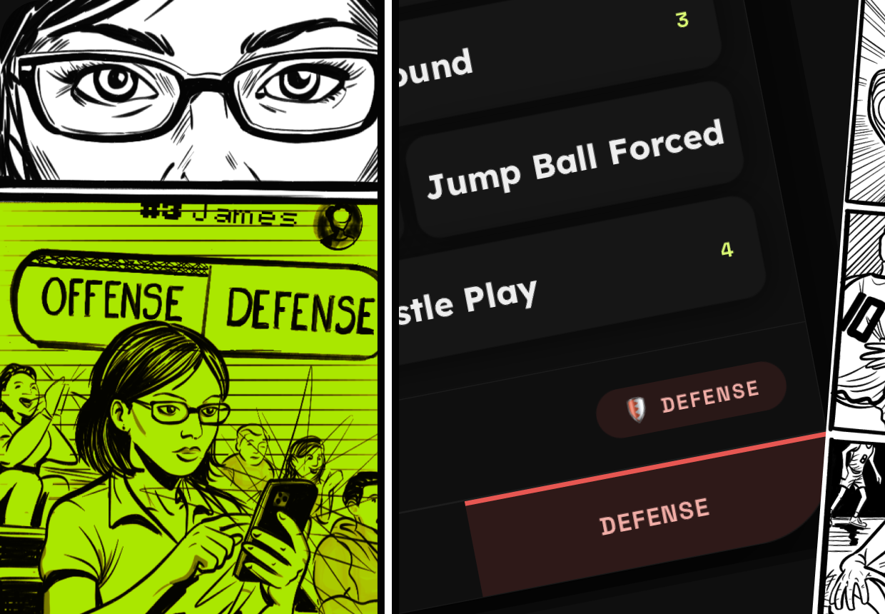 Defense mode logging screen